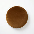 Bronze Tencel Velvet Round Cushion