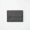 Charcoal Linen Bedside Caddy