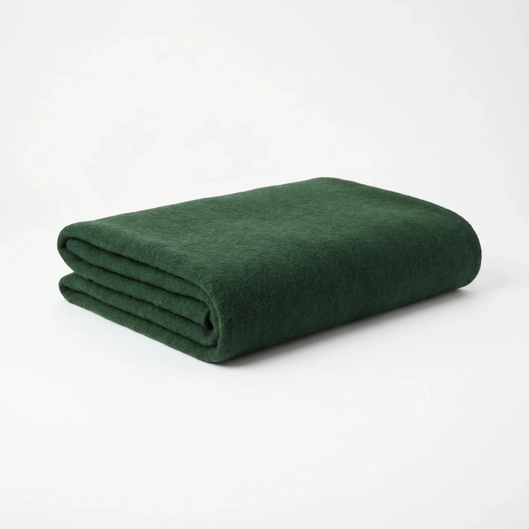 Forest Boiled Wool Bed Runner