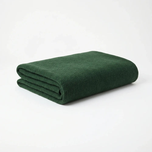 Forest Boiled Wool Bed Runner