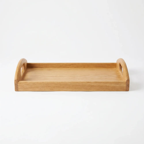 Oak Wood Breakfast Tray